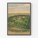 Plakat Vintage The Country Home - Rustykalna i wiejska dekoracja ścienna