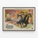 Plakat vintage The Covered Wagon do dekoracji ściennej — oprawiony obraz na ścianie