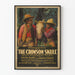 Plakat vintage western The Crimson Skull
