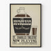 Plakat vintage 'The Drunkard' - Dekoracja ścienna teatralna retro