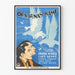 Plakat vintage 'Orzeł i Jastrząb' - Dekoracja ścienna filmowa retro