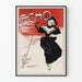 Plakat vintage The Echo Chicago 1895 - Retro dekoracja ścienna