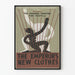 Plakat Teatr Królowa i Nowe Szaty Vintage Ohio