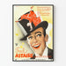 Plakat retro The Gay Divorcee z Fredem Astaire'em i Ginger Rogers
