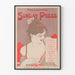 Plakat vintage Philadelphia Sunday Press The German Iris