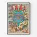 Plakat vintage Cyrk Adam Forepaugh i Sells Brothers