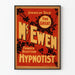 Plakat vintage The Great McEwen - szkocki hipnotyzer