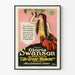 Plakat filmowy vintage The Great Moment z Gloria Swanson