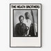 Plakat vintage The Heath Brothers jazzowy plakat czarno-biały