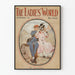 Plakat vintage The Honeymoon - The Ladies' World październik 1908