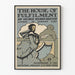 Plakat vintage The House of Fulfilment - styl art déco