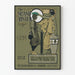 Plakat vintage The Inland Printer, czerwiec 1901, sztuka graficzna