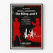 Dekoracyjny plakat vintage The King and I