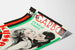 Plakat vintage The Kiss z Grettą Garbo i Conradem Nagel'em