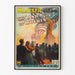 Plakat Vintage The Land of Liberty - Amerykańska Dekoracja Ścienna