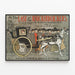 Plakat vintage The Last of the Knickerbockers - Retro dekoracja ścienna — oprawiony obraz na ścianie
