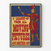 Plakat vintage The Leader of Them All Moving Pictures