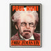 Plakat vintage dekoracji ściennej Émile Zola Paul Muni
