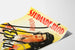 Plakat vintage filmu Sjudande Blod z portretem kobiety