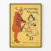 Plakat vintage The Love Adventures of Al-Mansur - Retro dekoracja ścienna