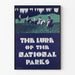 Plakat vintage The Lure of the National Parks do dekoracji ściennych