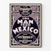 Plakat vintage The Man From Mexico dekoracja ścienna retro