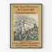 Plakat Vintage The Man Without A Country - Ilustracja Edward Everett Hale