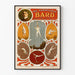 Plakat Vintage Artysta z nici wiszący The Marvellous Bard