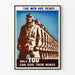 Plakat vintage wojskowy amerykański „The Men Are Ready”