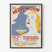 Plakat vintage The Merry Widow - Retro dekoracja ścienna