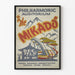 Plakat vintage The Mikado Philharmonic Auditorium