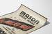 Plakat vintage Mason Opera House Droga Mleczna