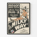 Plakat vintage teatru The Milky Way Mason Opera House