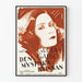 Plakat vintage Greta Garbo - Tajemnicza dama