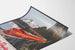 Plakat vintage Shasta Daylight, pociąg Portland - San Francisco