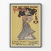 Plakat Vintage Dziennik The New York Sunday Herald z lat 1890. - Dekoracja ścienna retro
