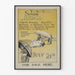 Plakat vintage New York Sunday Herald 1895 do dekoracji ściennych