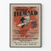 Plakat Vintage The New York Sunday Herald 1895