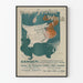 Plakat vintage New York Sunday World 1895 do dekoracji ściennych