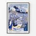 Plakat vintage Stary Dom na Wzgórzu
