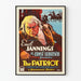 Plakat vintage The Patriot - Dekoracja ścienna z klasycznego filmu