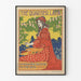 Plakat vintage magazynu The Quartier Latin sztuki