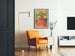 Plakat vintage magazynu The Quartier Latin sztuki