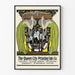 Plakat vintage The Queen City Printing Ink Co. - Retro dekoracja ścienna