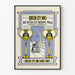 Plakat vintage Queen City Inks - Reklama tuszu do druku