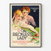 Plakat vintage The Reckless Lady - Dekoracja ścienna kino retro