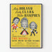 Plakat vintage teatr The Rivals - Komedia klasyczna