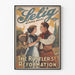 Plakat vintage westernowy Reformatacja Rdzewnika