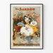 Plakat vintage Trocadero Vaudevilles - The Sandow