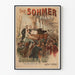 Wintage plakat The Sohmer Piano - Muzyczna dekoracja ścienna